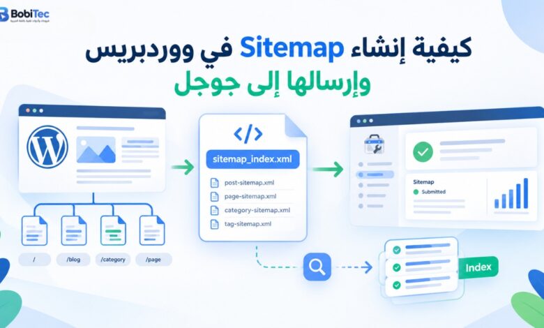 كيفية إنشاء Sitemap في ووردبريس وإرسالها إلى جوجل